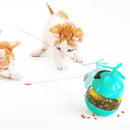 Multifunctional Electric Lazer Pointer Cat Food Dispenser and Toy Iconix 