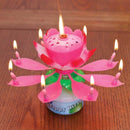 Musical Flower Rotating Birthday Candles Party & Fun Iconix 