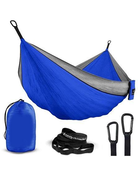 Outoor Hammock with Carry Pouch Outdoor Iconix Dark Blue 