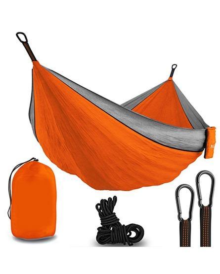 Outoor Hammock with Carry Pouch Outdoor Iconix Orange 