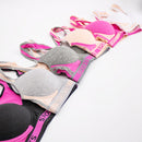 Pack of 6 Colour Wireless Sports Bra's - 8922--32B available sports bras Iconix 