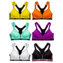 Pack of 6 Colour Wireless Sports Bra's - 8923 Sports Bra Iconix 