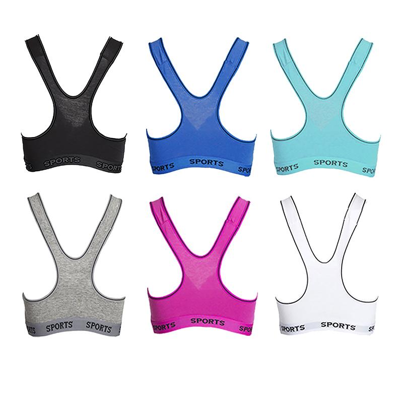 Pack of 6 Colour Wireless Sports Bra's - 8925 (Full sizes Available) Sports Bra Iconix 