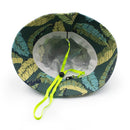 Palm Leaf Bucket Hat with Drawstring bucket hat Iconix 