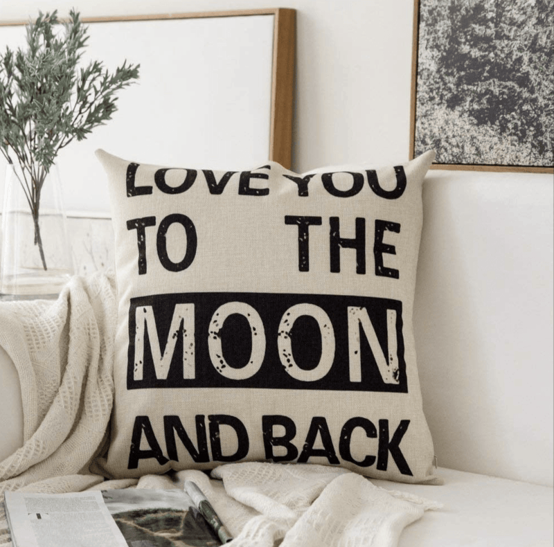 Pillow Case -- Love You To The Moon and Back Iconix 