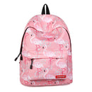 Pink Flamingo Printed Backpack Backpack Iconix 