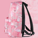 Pink Flamingo Printed Backpack Backpack Iconix 