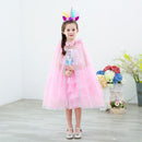 Pink Kids Hooded Cape E82 Iconix 