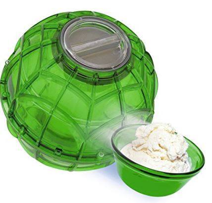 Play and Freeze Ice Cream Maker Kitchen Iconix Green 