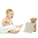 Plush Peek a Boo Talking Teddy Bear Kids Iconix 