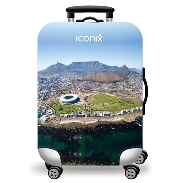 Printed Luggage Protector - Cape Town City Bowl Luggage Protector Iconix 