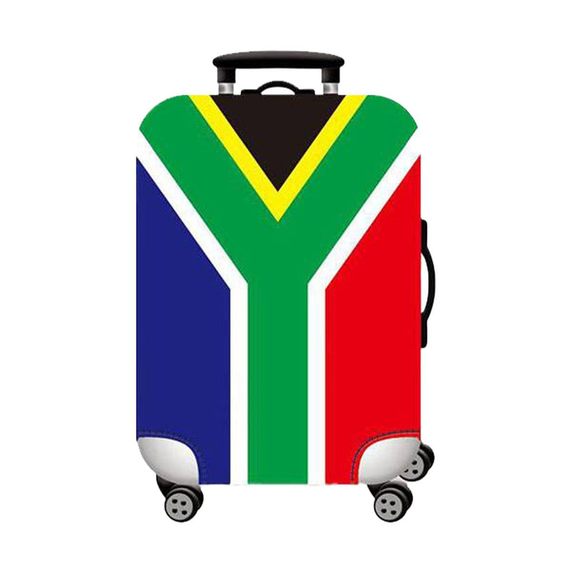 Printed Luggage Protector - South African Flag Luggage Protector Iconix 