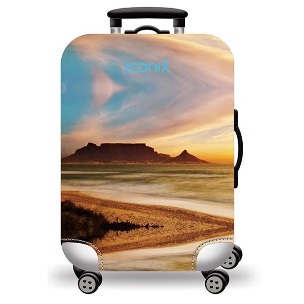 Printed Luggage Protector - Table Mountain Golden Views Luggage Protector Iconix 