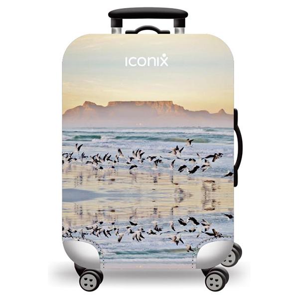 Printed Luggage Protector - Table Mountain Morning Glory Luggage Protector Iconix 