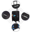Printed Luggage Protector - World Map Backpacks & Travel Iconix 