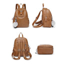 PU Leather Ladies School Bag Backpacks | 518 Backpacks & Travel Iconix 