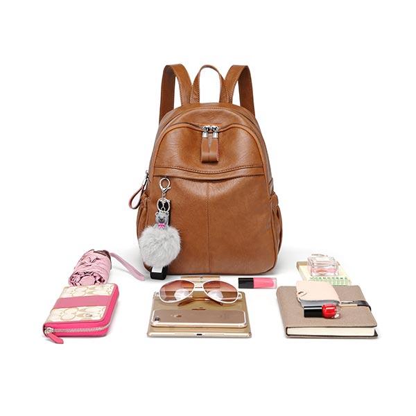 PU Leather Ladies School Bag Backpacks | 518 Backpacks & Travel Iconix 