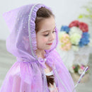 Purple Kids Hooded Cape E84 Iconix 