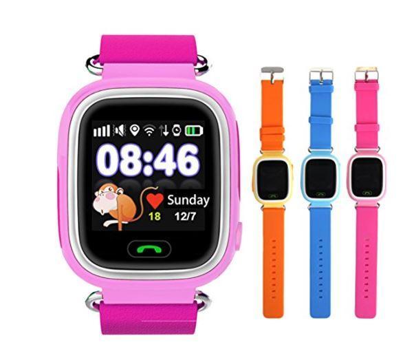 Q523S Kids GPS Smart Watch with Side Sim | In Blue or Pink with 1,22'' Touch Screen Smart Watches Iconix 