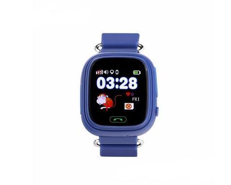 Q523S Kids GPS Smart Watch with Side Sim | In Blue or Pink with 1,22'' Touch Screen Smart Watches Iconix Navy Blue 