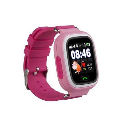 Q523S Kids GPS Smart Watch with Side Sim | In Blue or Pink with 1,22'' Touch Screen Smart Watches Iconix PINK 