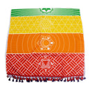 Rainbow Stripes Tapestry Beach Yoga, Beach Throw Beach Accessories Iconix 