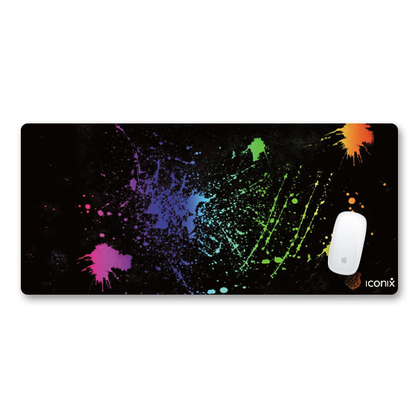 Rainbow Views Full Desk Coverage Gaming and Office Mouse Pad Mouse Pads Iconix 