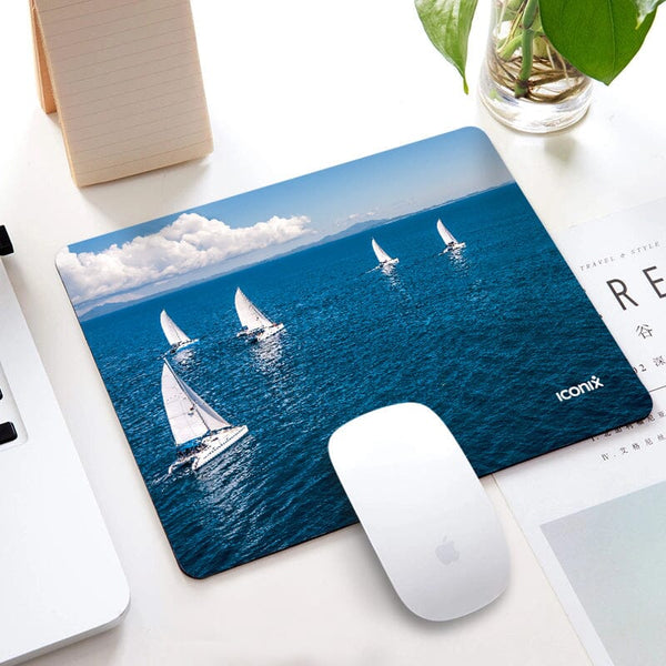 Rectangle Out to Sea Mouse Pad Mouse Pads Iconix 