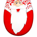 Red Santa Christmas Bathroom Decor | 3pc Party & Fun Iconix 