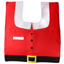 Red Smiling Santa Christmas Bathroom Decor | 3pc Party & Fun Iconix 