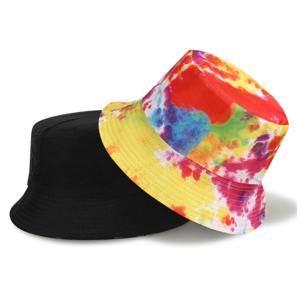 Retro Tie-Dye Bucket Hat bucket hat Iconix 