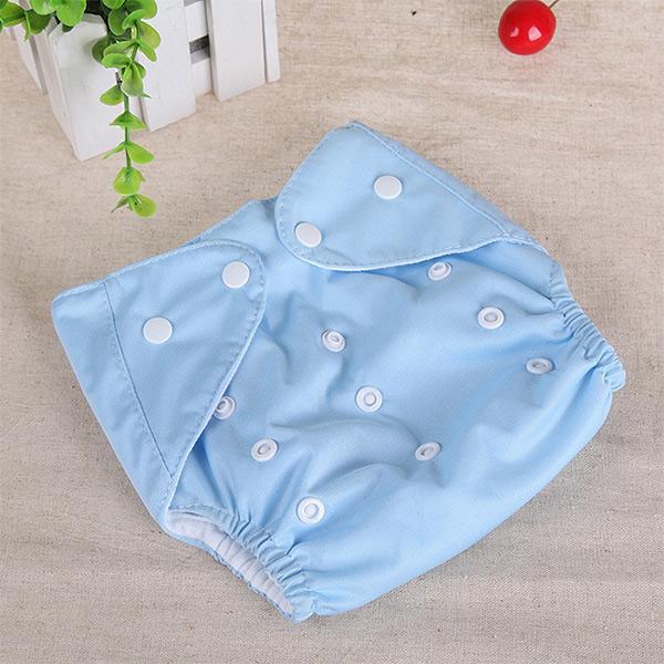 Reusable Cloth Nappy Cover Baby & Toddler Iconix Blue 