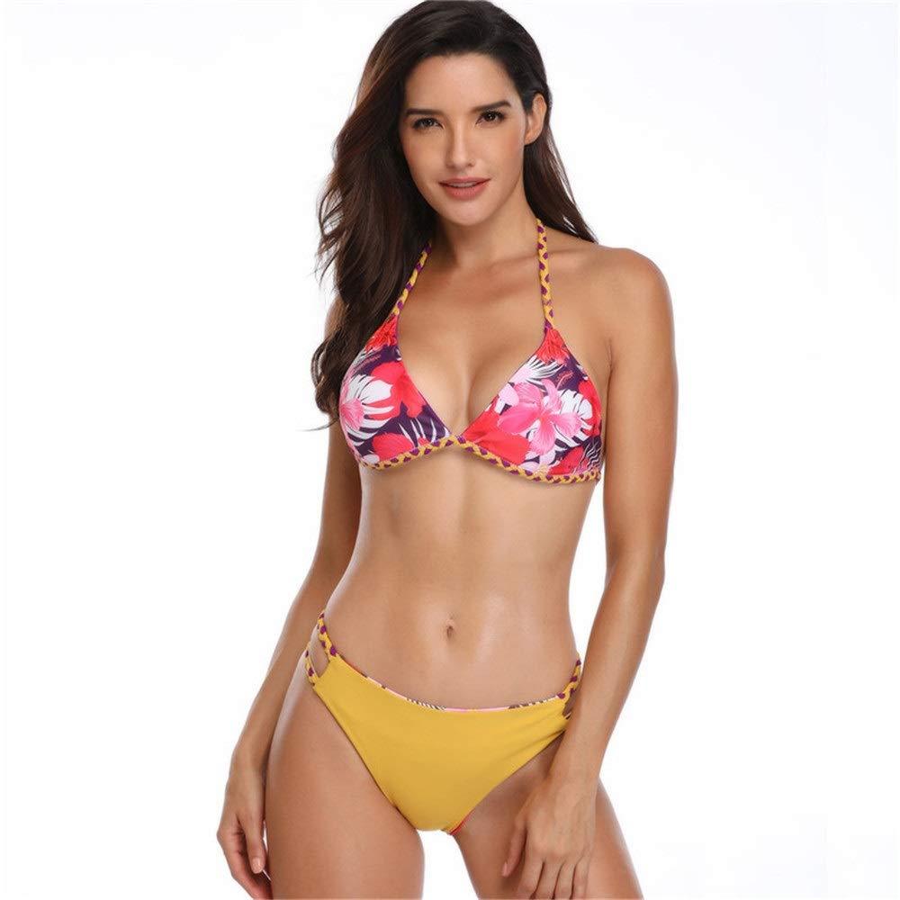 Bibiy 2way swimwear 水着 High Waist Bikini Breathable Shoulder Strap Two Piece Swimsuit