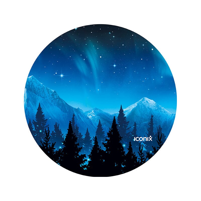 Round Mountain Views Mouse Pad Mouse Pads Iconix 