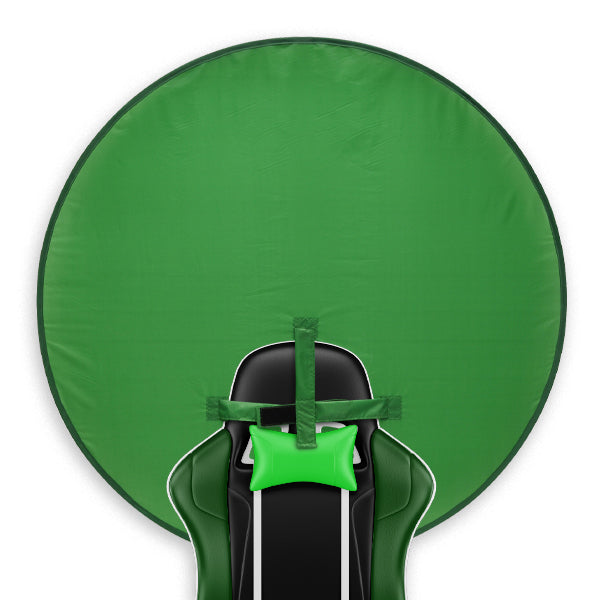 Round Pop-up Green Screen Backdrop Gadgets Iconix 