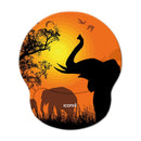 Sahara King Mouse Pad with Gel Wrist Guard Support Mouse Pads Iconix 