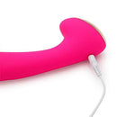Silicone Rechargeable Vibrator with Heart Handle Iconix 