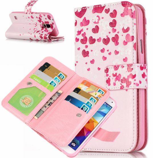 Smartphone Case with Attached Wallet Electronics Iconix iPhone 5 Heart 