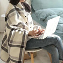 Soft And Comfortable Travel Blanket Iconix Grey 