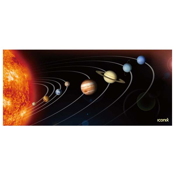 Solar System Full Desk Coverage Gaming and Office Mouse Pad mouse pads Iconix 