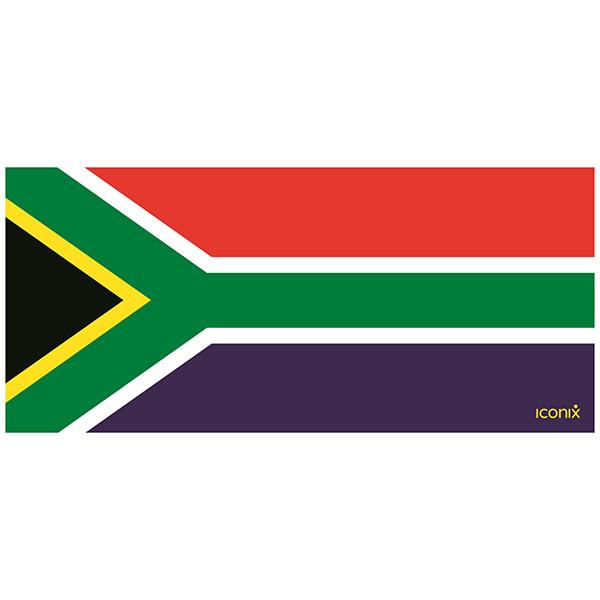 South African Flag Full Desk Coverage Gaming and Office Mouse Pad Electronics & Gadgets Iconix 