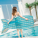 Sparkling Mermaid Pool Float Outdoor Iconix 