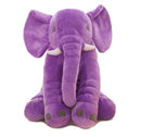 Stuffed Elephant Plush Toy - Available in Grey, Pink ,Purple,Yellow or Blue Colours Kids Iconix 