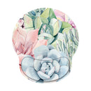 Succulent Selection Mouse Pad with Gel Wrist Guard Support Mouse Pads Iconix 
