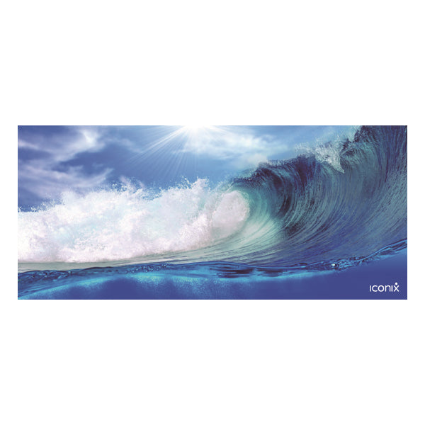 Surf's Up Full Desk Coverage Gaming and Office Mouse Pad Mouse Pads Iconix 