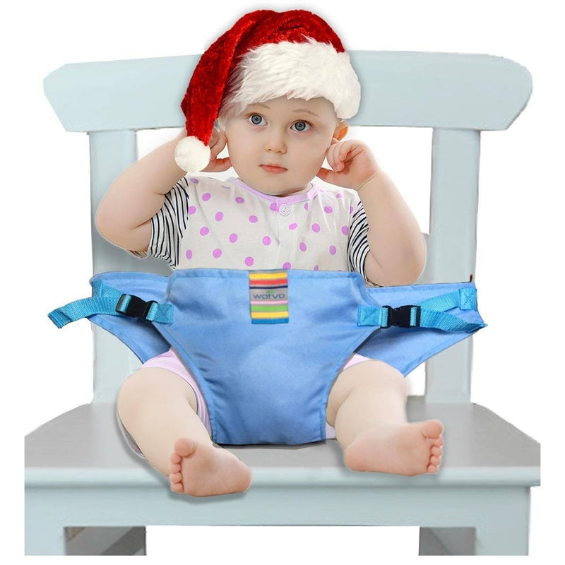 The Washable High Chair Harness Straps Kids Iconix Blue 