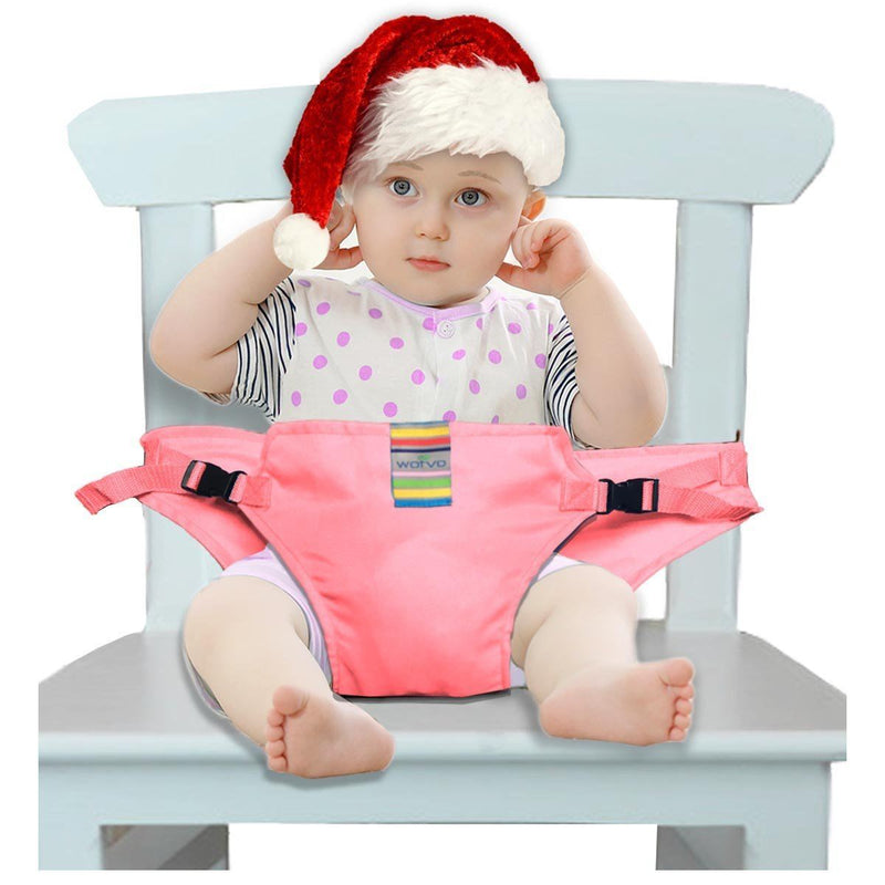 The Washable High Chair Harness Straps Kids Iconix Pink 