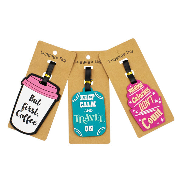 Travel Luggage Tags - Holiday Hints travel tags Iconix 