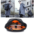 Trendy Extendable Bag With USB Charging Port - Black Backpacks & Travel Iconix 