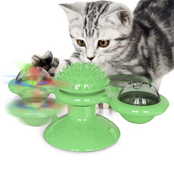 Turntable Windmill Cat Toy Iconix 